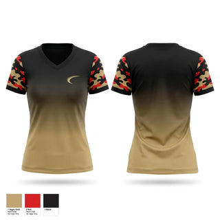 Womens Short Sleeve Vneck Shirt, Hurricanes, Cheer, Teamtime, Team time, sublimation, custom sports apparel, team uniforms, spirit wear, spiritwear, sports uniforms, custom shirts, team store, custom team store, fundraiser sports, apparel fundraiser