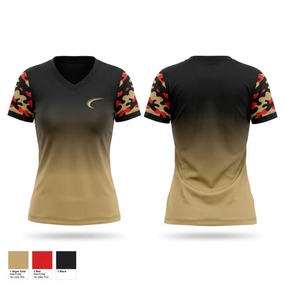 Hurricanes Women's Short Sleeve V-neck Shirt - 1