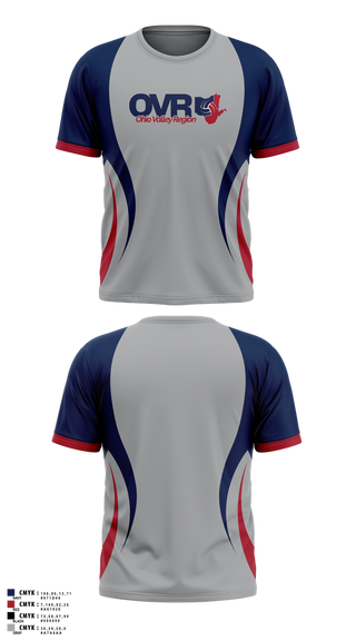 Short Sleeve Performance Shirt, Ohio Valley Region Volleyball, Women's Volleyball, Teamtime, Team time, sublimation, custom sports apparel, team uniforms, spirit wear, spiritwear, sports uniforms, custom shirts, team store, custom team store, fundraiser sports, apparel fundraiser