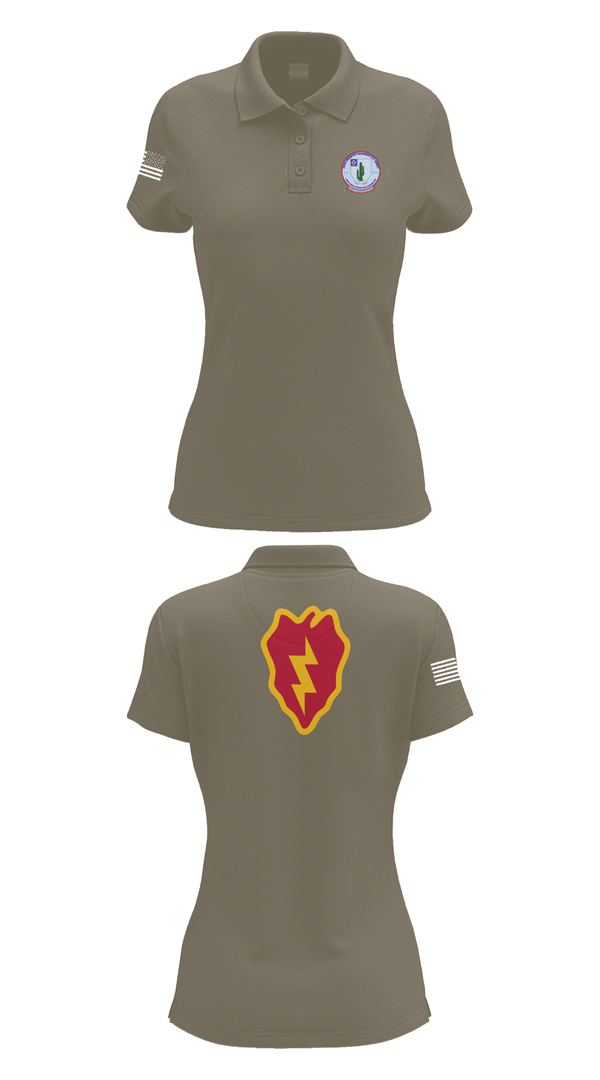 Womens Short Sleeve Performance Polo, 2-35 Infantry Batallion, , Teamtime, Team time, sublimation, custom sports apparel, team uniforms, spirit wear, spiritwear, sports uniforms, custom shirts, team store, custom team store, fundraiser sports, apparel fundraiser