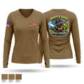 Feral Fireman 84670386 Women's Long Sleeve V-neck Shirt - 1