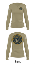 South C Detail 31033185 Women's Long Sleeve V-neck Shirt - 92