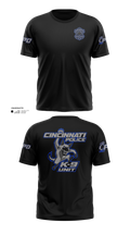 Cincinnati Police Canine Unit 49212857 Old School Cotton Feel Shirt - 21
