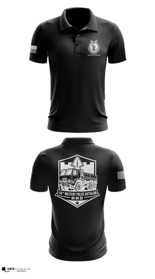 Short Sleeve Performance Polo, 118th Military Police Battalion, National Guard, Teamtime, Team time, sublimation, custom sports apparel, team uniforms, spirit wear, spiritwear, sports uniforms, custom shirts, team store, custom team store, fundraiser sports, apparel fundraiser