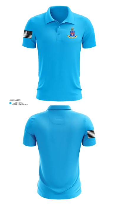 148th IN RGT 38204937 Short Sleeve Performance Polo - 22