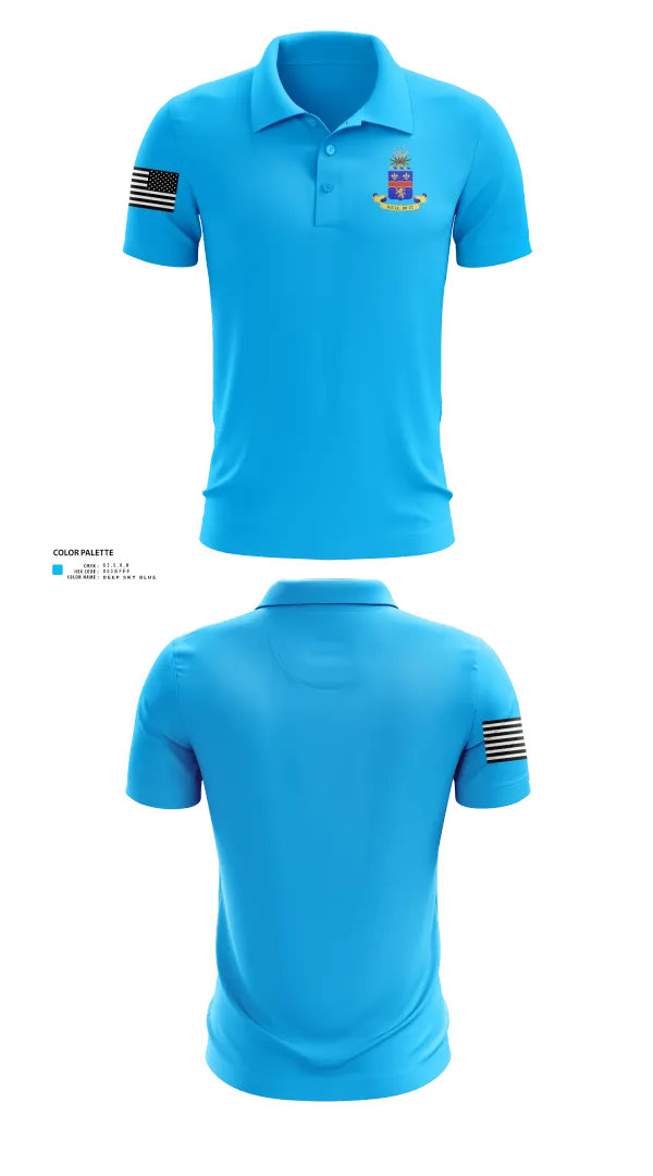 Short Sleeve Performance Polo, 148th IN RGT, , Teamtime, Team time, sublimation, custom sports apparel, team uniforms, spirit wear, spiritwear, sports uniforms, custom shirts, team store, custom team store, fundraiser sports, apparel fundraiser