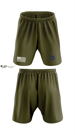 Athletic Shorts With Pockets, Pinal County Adult Probation Fugitive Apprehension Unit, Police, Teamtime, Team time, sublimation, custom sports apparel, team uniforms, spirit wear, spiritwear, sports uniforms, custom shirts, team store, custom team store, fundraiser sports, apparel fundraiser