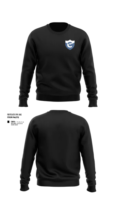 Cate School Track & Field 17917472 Crew Neck Sweatshirt - 3