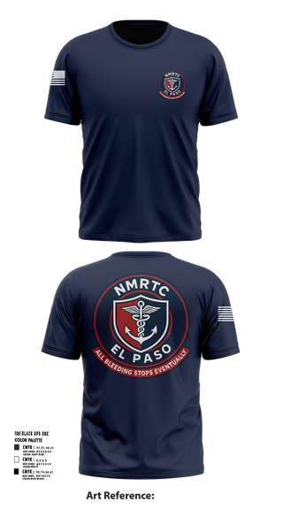 Short Sleeve Performance Shirt, NMRTC El Paso, , Teamtime, Team time, sublimation, custom sports apparel, team uniforms, spirit wear, spiritwear, sports uniforms, custom shirts, team store, custom team store, fundraiser sports, apparel fundraiser