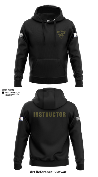 Hoodie, State Police, Police, Teamtime, Team time, sublimation, custom sports apparel, team uniforms, spirit wear, spiritwear, sports uniforms, custom shirts, team store, custom team store, fundraiser sports, apparel fundraiser