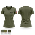 Warrant Squad Women's Short Sleeve V-neck Shirt - 1