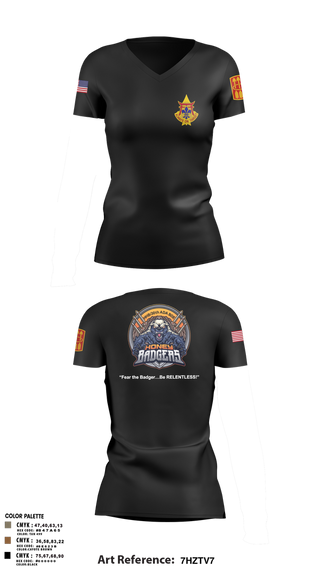 Womens Short Sleeve Vneck Shirt, HHB_30X, Army, Teamtime, Team time, sublimation, custom sports apparel, team uniforms, spirit wear, spiritwear, sports uniforms, custom shirts, team store, custom team store, fundraiser sports, apparel fundraiser