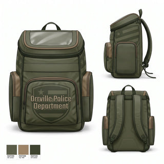 Gear Bag, Orrville Police Department, Police, Teamtime, Team time, sublimation, custom sports apparel, team uniforms, spirit wear, spiritwear, sports uniforms, custom shirts, team store, custom team store, fundraiser sports, apparel fundraiser