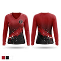 Tualatin Timberwolves Women's Long Sleeve V-neck Shirt - 1