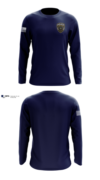 Long Sleeve Performance Shirt, Lycoming Regional Police Department, Police, Teamtime, Team time, sublimation, custom sports apparel, team uniforms, spirit wear, spiritwear, sports uniforms, custom shirts, team store, custom team store, fundraiser sports, apparel fundraiser