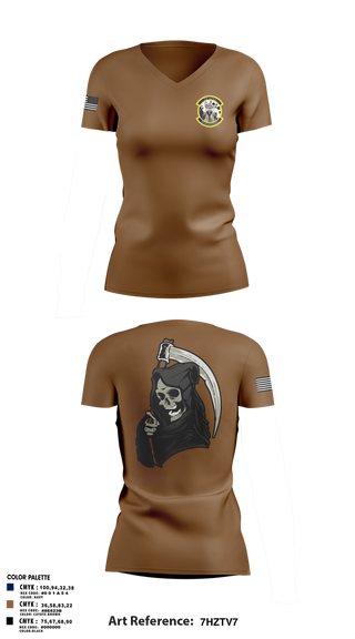 Womens Short Sleeve Vneck Shirt, 89th ATKS, Air Force, Teamtime, Team time, sublimation, custom sports apparel, team uniforms, spirit wear, spiritwear, sports uniforms, custom shirts, team store, custom team store, fundraiser sports, apparel fundraiser