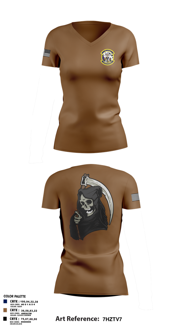 Womens Short Sleeve Vneck Shirt, 89th ATKS, Air Force, Teamtime, Team time, sublimation, custom sports apparel, team uniforms, spirit wear, spiritwear, sports uniforms, custom shirts, team store, custom team store, fundraiser sports, apparel fundraiser