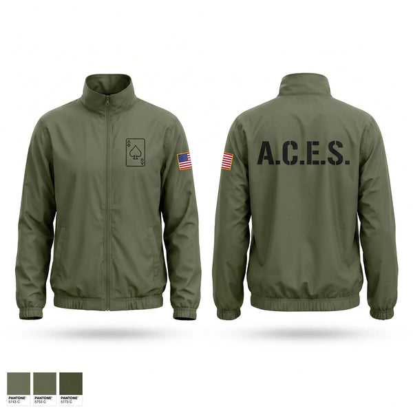Windbreaker, A.C.E.S (Acushnet Crime & Evidence Squad, Police, Teamtime, Team time, sublimation, custom sports apparel, team uniforms, spirit wear, spiritwear, sports uniforms, custom shirts, team store, custom team store, fundraiser sports, apparel fundraiser