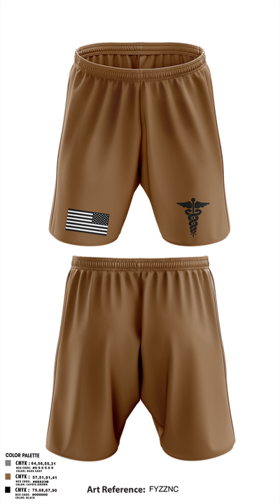 319th IEW Athletic Shorts With Pockets - 2
