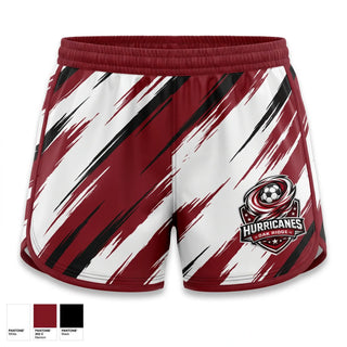 Womens Shorts, Hurricanes, Men's Soccer, Teamtime, Team time, sublimation, custom sports apparel, team uniforms, spirit wear, spiritwear, sports uniforms, custom shirts, team store, custom team store, fundraiser sports, apparel fundraiser