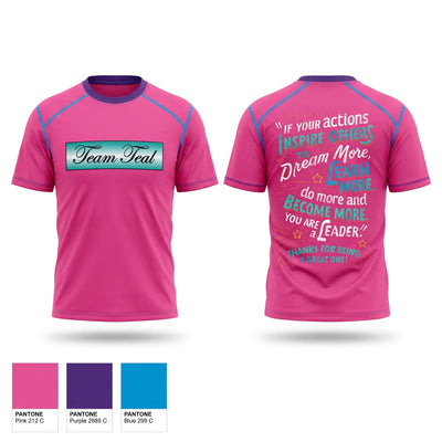 Team Teal 78972675 Short Sleeve Performance Shirt - 2