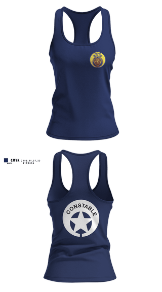 Tank Top, 2nd city Constable's office, Police, Teamtime, Team time, sublimation, custom sports apparel, team uniforms, spirit wear, spiritwear, sports uniforms, custom shirts, team store, custom team store, fundraiser sports, apparel fundraiser