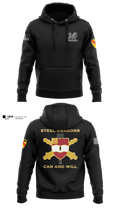 2nd Battalion 82nd Field Artillery “Steel Dragon” 56228393 Hoodie - 4