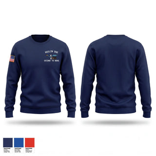 Crew Neck Sweatshirt, Huslin 1, Air Force, Teamtime, Team time, sublimation, custom sports apparel, team uniforms, spirit wear, spiritwear, sports uniforms, custom shirts, team store, custom team store, fundraiser sports, apparel fundraiser