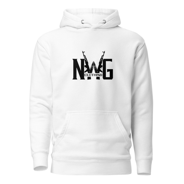 Unisex Hoodie - 1 - White