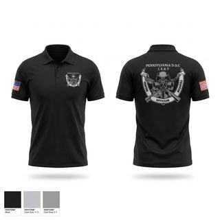 Short Sleeve Performance Polo, CERT, Police, Teamtime, Team time, sublimation, custom sports apparel, team uniforms, spirit wear, spiritwear, sports uniforms, custom shirts, team store, custom team store, fundraiser sports, apparel fundraiser