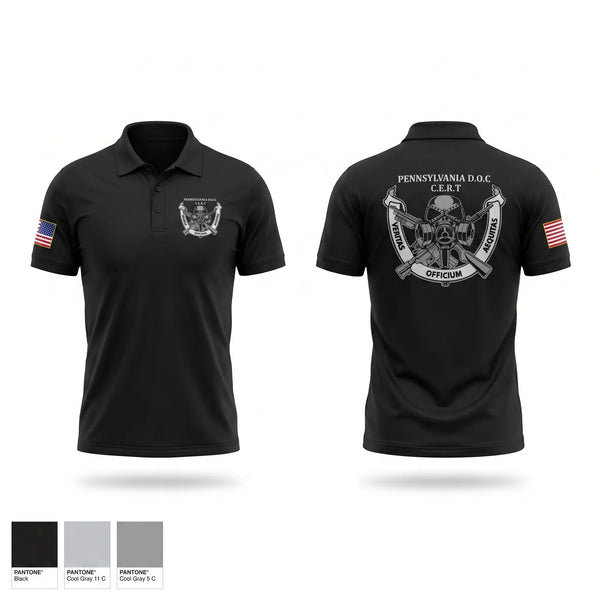 Short Sleeve Performance Polo, CERT, Police, Teamtime, Team time, sublimation, custom sports apparel, team uniforms, spirit wear, spiritwear, sports uniforms, custom shirts, team store, custom team store, fundraiser sports, apparel fundraiser