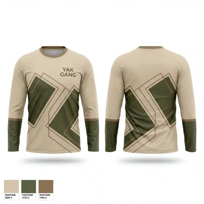 Y.A.K Gang 51934013 Long Sleeve Performance Shirt 1