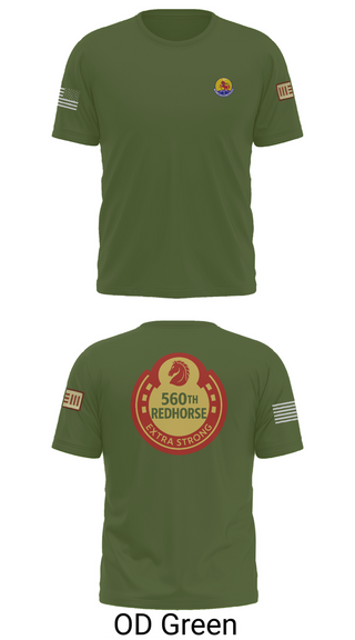 Old School Cotton Feel Shirt, 560th Redhorse Unit, , Teamtime, Team time, sublimation, custom sports apparel, team uniforms, spirit wear, spiritwear, sports uniforms, custom shirts, team store, custom team store, fundraiser sports, apparel fundraiser