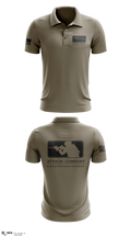 Attack Company Short Sleeve Performance Polo - 2