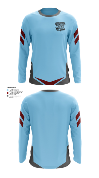 Long Sleeve Performance Shirt, Broadmoor High School Softball, Softball, Teamtime, Team time, sublimation, custom sports apparel, team uniforms, spirit wear, spiritwear, sports uniforms, custom shirts, team store, custom team store, fundraiser sports, apparel fundraiser