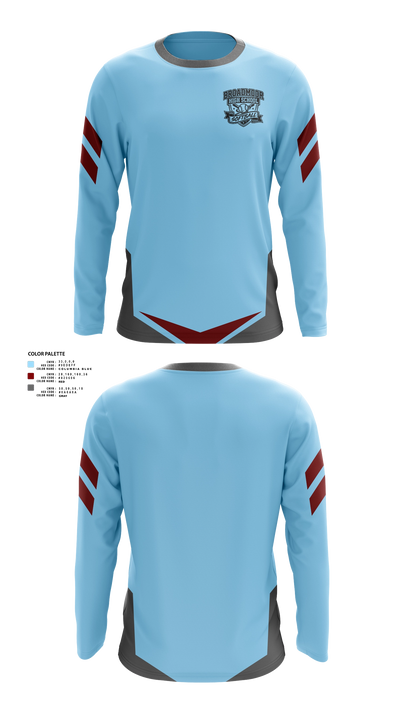 Broadmoor High School Softball 84318801 Long Sleeve Performance Shirt 21