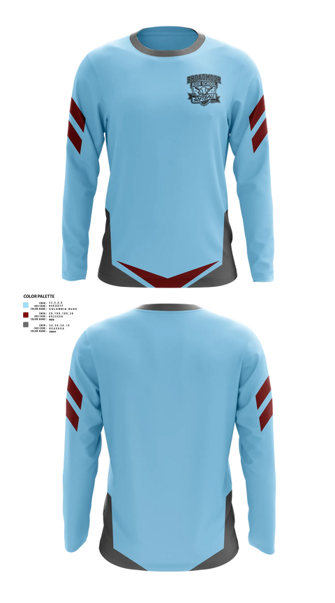 Long Sleeve Performance Shirt, Broadmoor High School Softball, Softball, Teamtime, Team time, sublimation, custom sports apparel, team uniforms, spirit wear, spiritwear, sports uniforms, custom shirts, team store, custom team store, fundraiser sports, apparel fundraiser