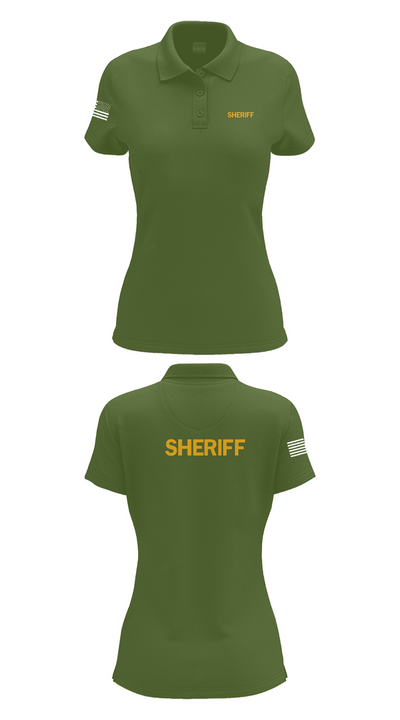 Dorchester County Sheriffs office 81126244 Women's Short Sleeve Performance Polo  - 52