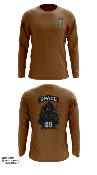 Long Sleeve Performance Shirt, 1st Special Forces CMD, Army, Teamtime, Team time, sublimation, custom sports apparel, team uniforms, spirit wear, spiritwear, sports uniforms, custom shirts, team store, custom team store, fundraiser sports, apparel fundraiser