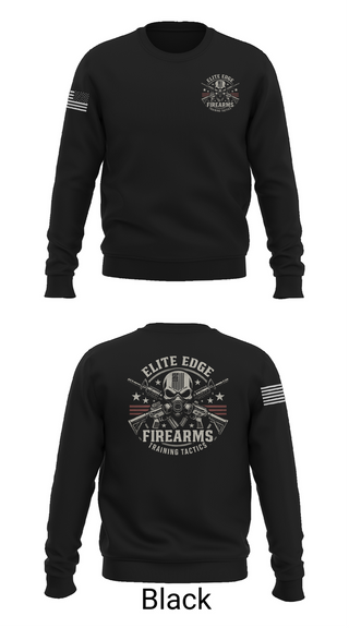Crew Neck Sweatshirt, Elite edge firearms, , Teamtime, Team time, sublimation, custom sports apparel, team uniforms, spirit wear, spiritwear, sports uniforms, custom shirts, team store, custom team store, fundraiser sports, apparel fundraiser