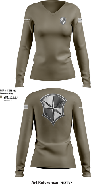 Womens Long Sleeve Vneck Shirt, CPD, , Teamtime, Team time, sublimation, custom sports apparel, team uniforms, spirit wear, spiritwear, sports uniforms, custom shirts, team store, custom team store, fundraiser sports, apparel fundraiser