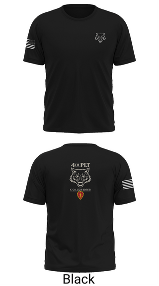 Short Sleeve Performance Shirt, C Co. 524 DSSB, Army, Teamtime, Team time, sublimation, custom sports apparel, team uniforms, spirit wear, spiritwear, sports uniforms, custom shirts, team store, custom team store, fundraiser sports, apparel fundraiser