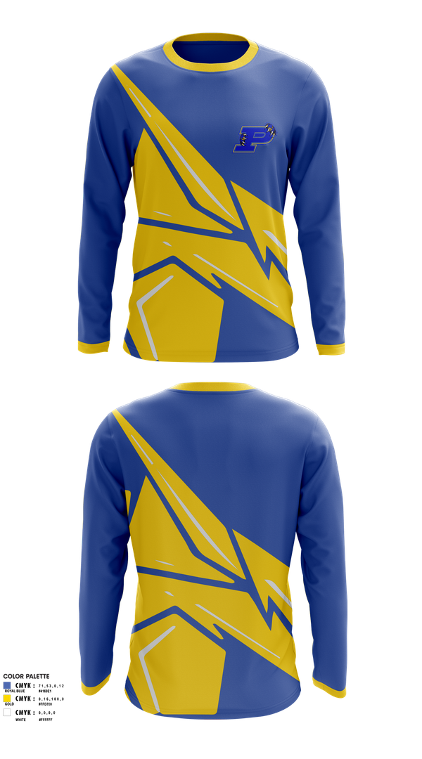 Long Sleeve Performance Shirt, Parlier High School Basketball, Men's Basketball, Teamtime, Team time, sublimation, custom sports apparel, team uniforms, spirit wear, spiritwear, sports uniforms, custom shirts, team store, custom team store, fundraiser sports, apparel fundraiser