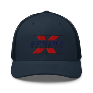 SPRINX FIRE PROTECTION 22334846 Retro Trucker Hat | Yupoong 6606