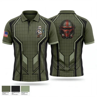 Short Sleeve Performance Polo, 715th MP CO DET, Army, Teamtime, Team time, sublimation, custom sports apparel, team uniforms, spirit wear, spiritwear, sports uniforms, custom shirts, team store, custom team store, fundraiser sports, apparel fundraiser