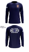 Washington DC Fire Department 38057797 Long Sleeve Performance Shirt - 1