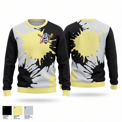 Newark Piratas 74458037 Crew Neck Sweatshirt - 1