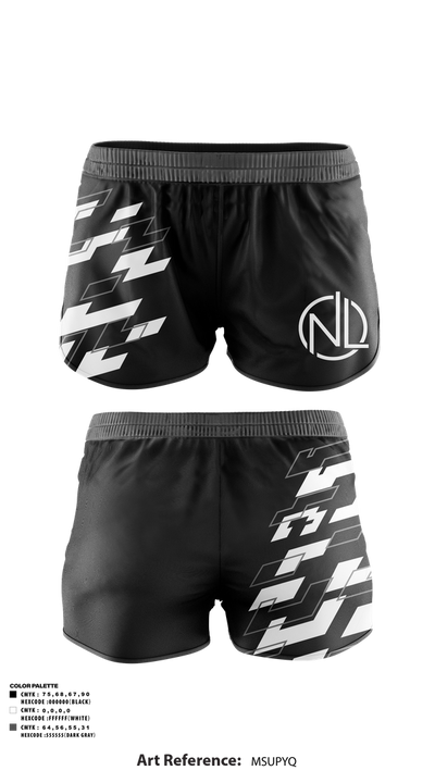 New Life Nashville 419223 Track Shorts - 1