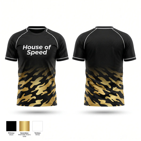 Soft Poly Tee Cotton Like Feel, House of Speed, Track & Field, Teamtime, Team time, sublimation, custom sports apparel, team uniforms, spirit wear, spiritwear, sports uniforms, custom shirts, team store, custom team store, fundraiser sports, apparel fundraiser
