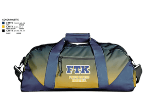 Duffle Bag, FTK for the kids basketball association, Men's Basketball, Teamtime, Team time, sublimation, custom sports apparel, team uniforms, spirit wear, spiritwear, sports uniforms, custom shirts, team store, custom team store, fundraiser sports, apparel fundraiser